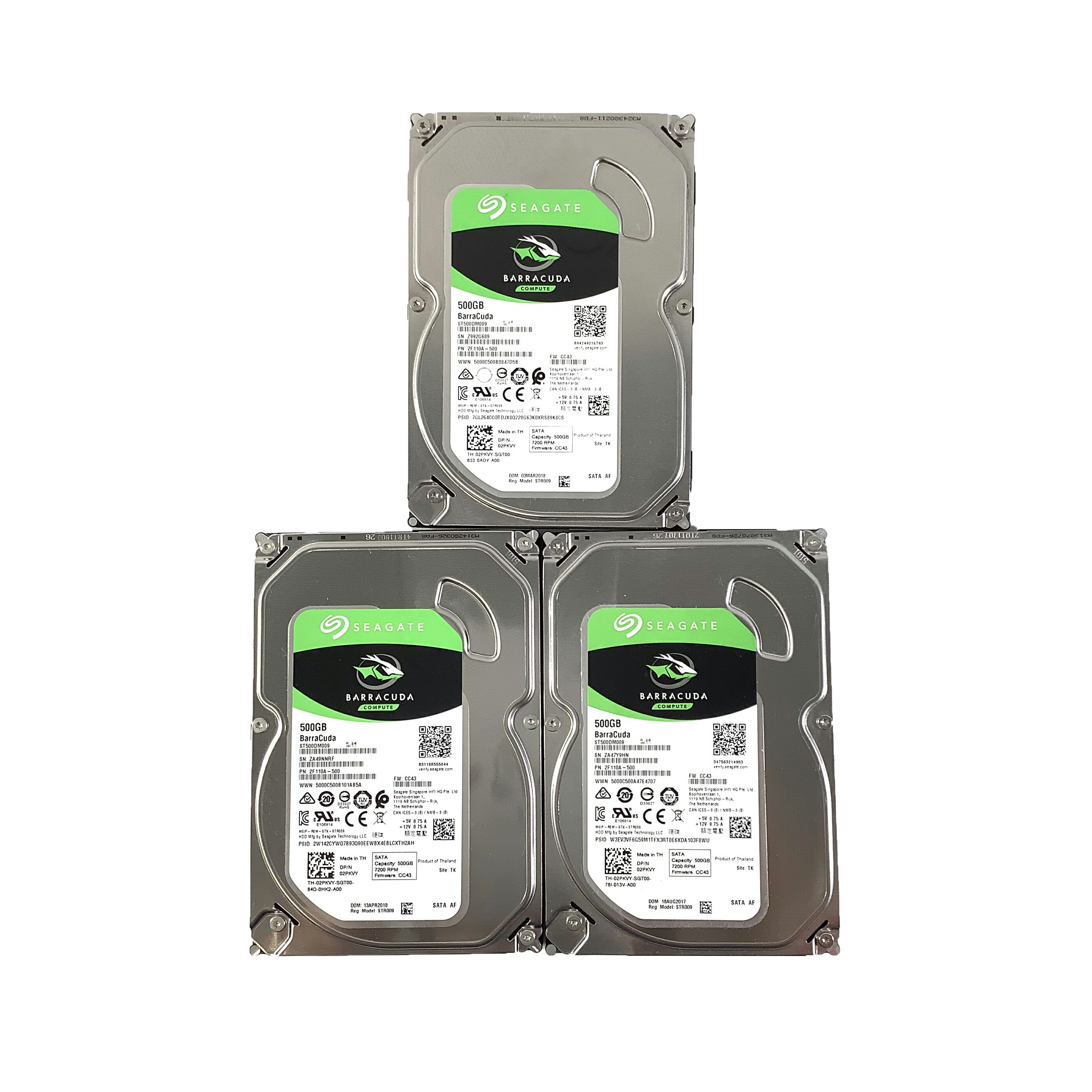 楽天市場】R137-SEAGATE 500GB 3.5インチ SATA HDD 3点セット