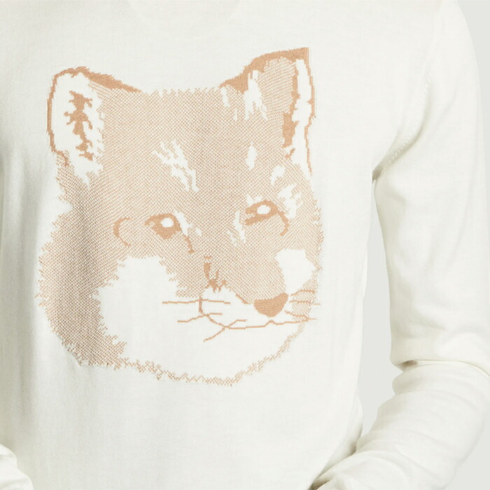 楽天市場】メゾンキツネ ニット セーター プルオーバー MAISON KITSUNE