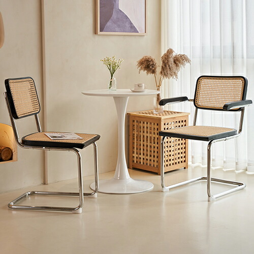 楽天市場】【3年保証・レビュー特典】ダイニングチェア ラタンチェア 1