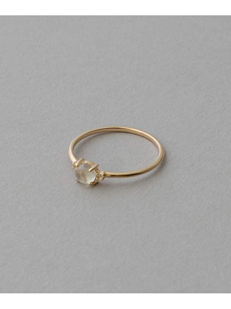 楽天市場】[レイヤード] K10YG ムーンストーン/ホワイトトパーズ