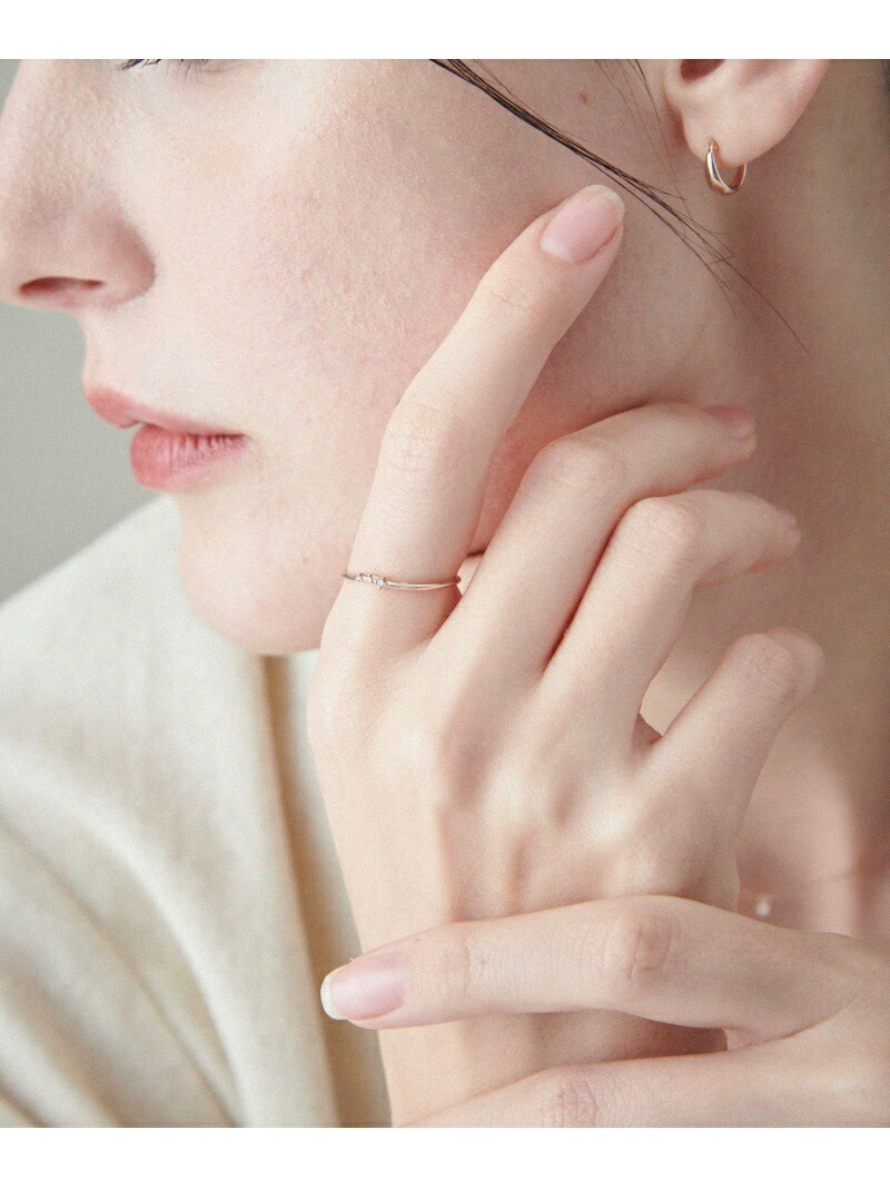 楽天市場】[レイヤード] K10MPG ブラウンダイヤモンド リング ete エテ