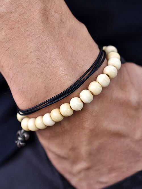 楽天市場】M COHEM エムコーエン ボーンブレスレット 数珠ブレスレット