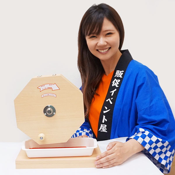 楽天市場】500球用 木製ガラポン ラッキー抽選器 国産 [玉455球付(金