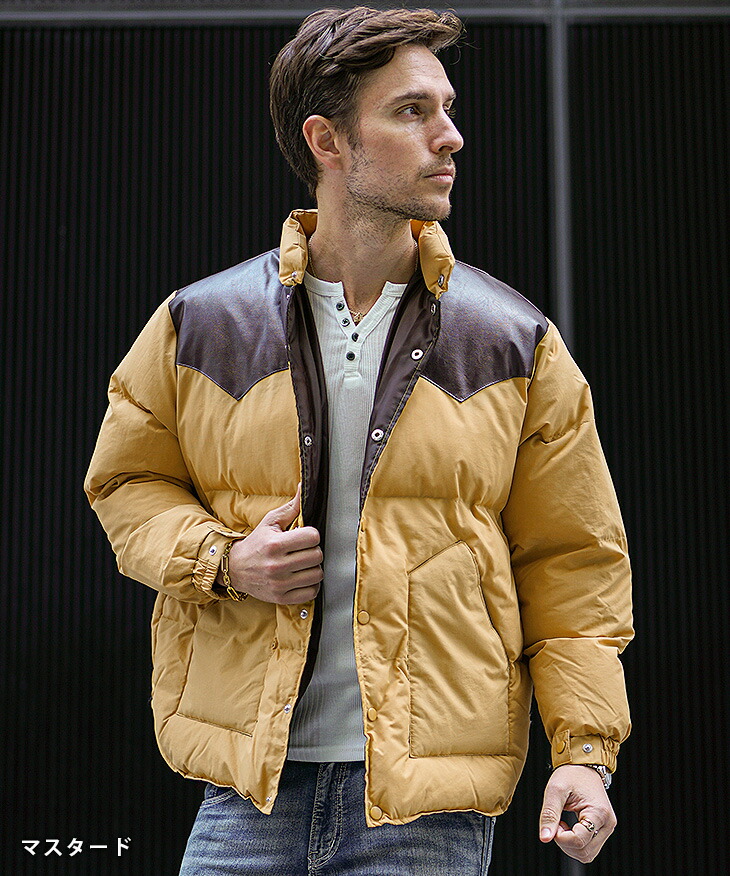 楽天市場】ブルゾン メンズ おしゃれ 中綿 ジャケット メンズ アメカジ