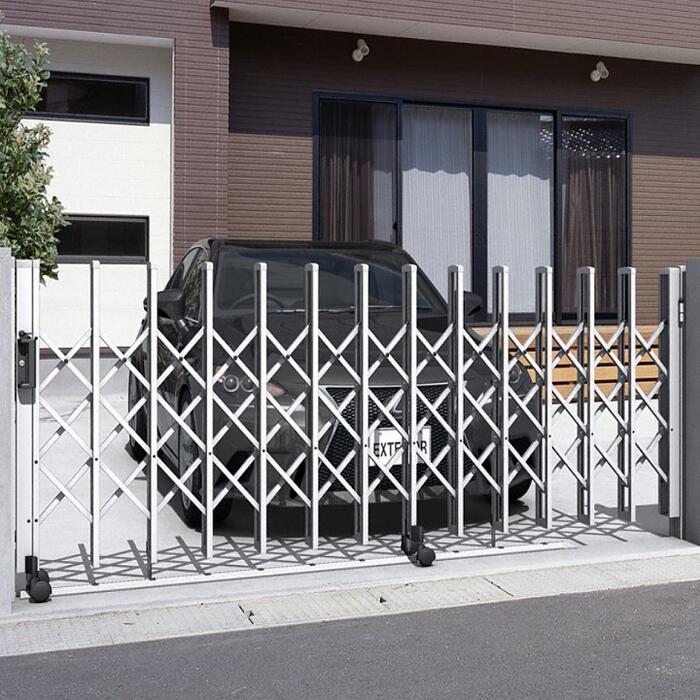 楽天市場】エクスショップ Value Select 伸縮門扉 / カーゲート