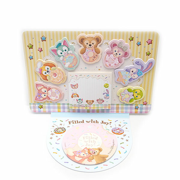 楽天市場】ふせん メモ付き ダッフィー＆フレンズのフィルド・ウィズ