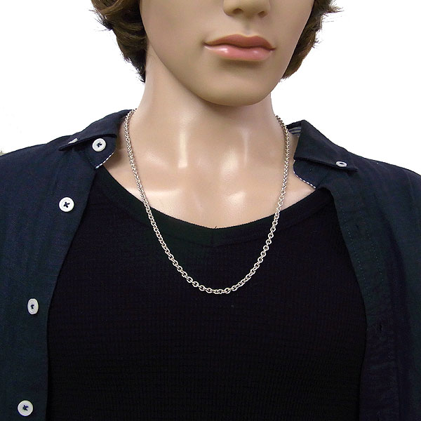 楽天市場】クロムハーツ ネックレス CHROMEHEARTS NEチェーン 24インチ