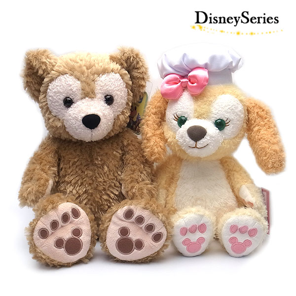 楽天市場】ダッフィー＆クッキーアン ぬいぐるみ Sサイズ 2体セット