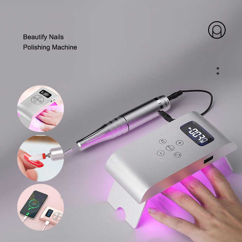 楽天市場】UVライト付き充電式ネイルマシーン AST（送料無料）電動