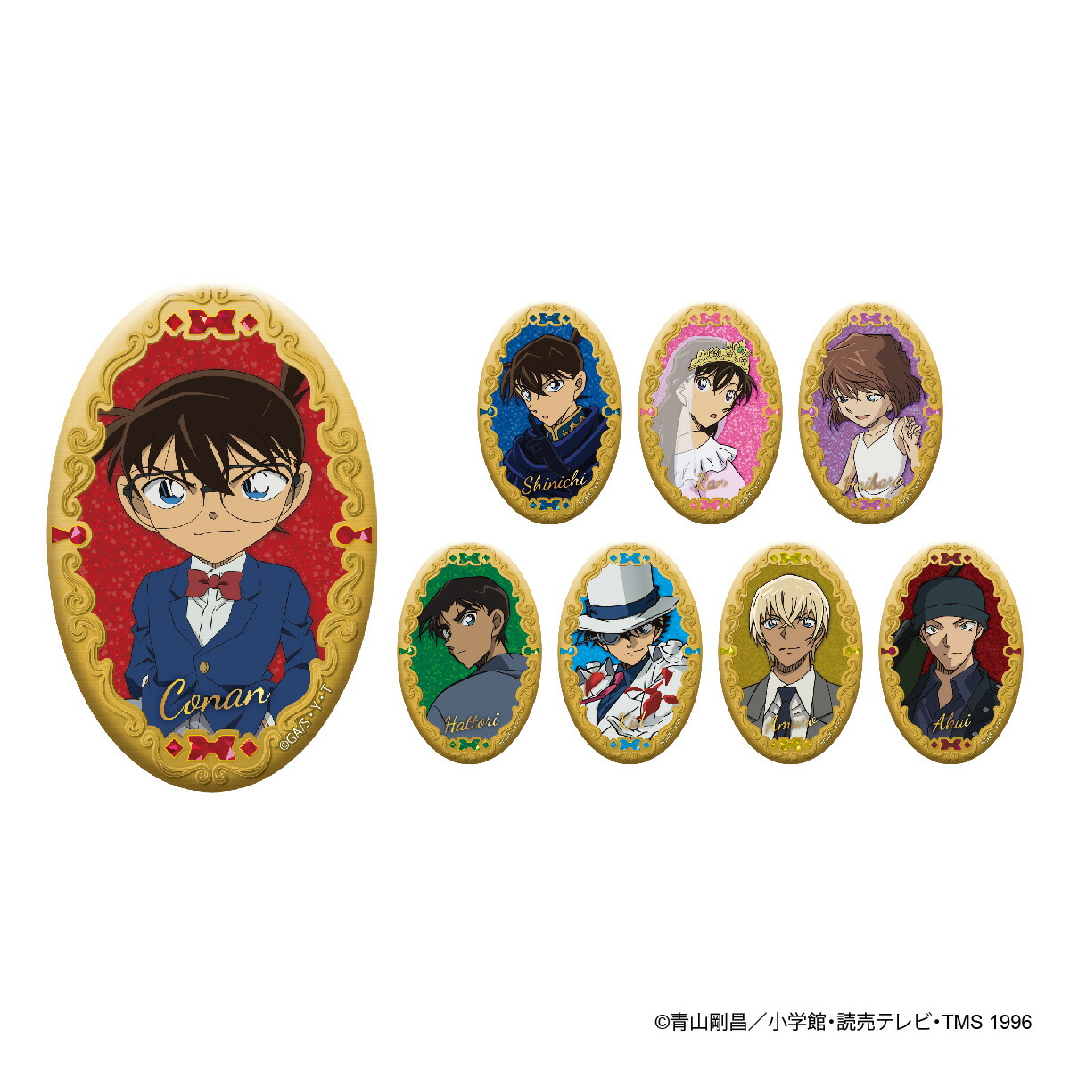 楽天市場】【スーパーSALE 10％OFFクーポン】名探偵コナン オーバル缶