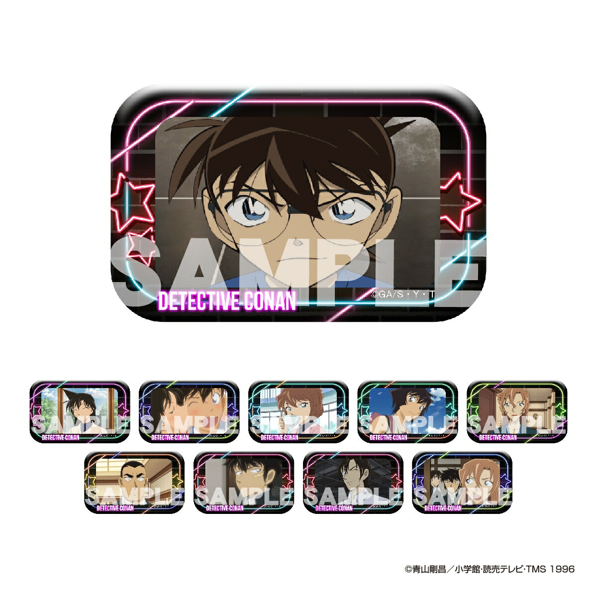 楽天市場】名探偵コナン メモリアルカット缶バッジ | アニメグッズ 缶