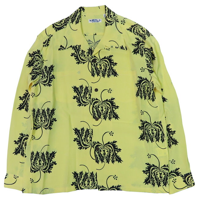 楽天市場】サンサーフ SUN SURF 長袖 レーヨンハワイアンシャツ CORAL