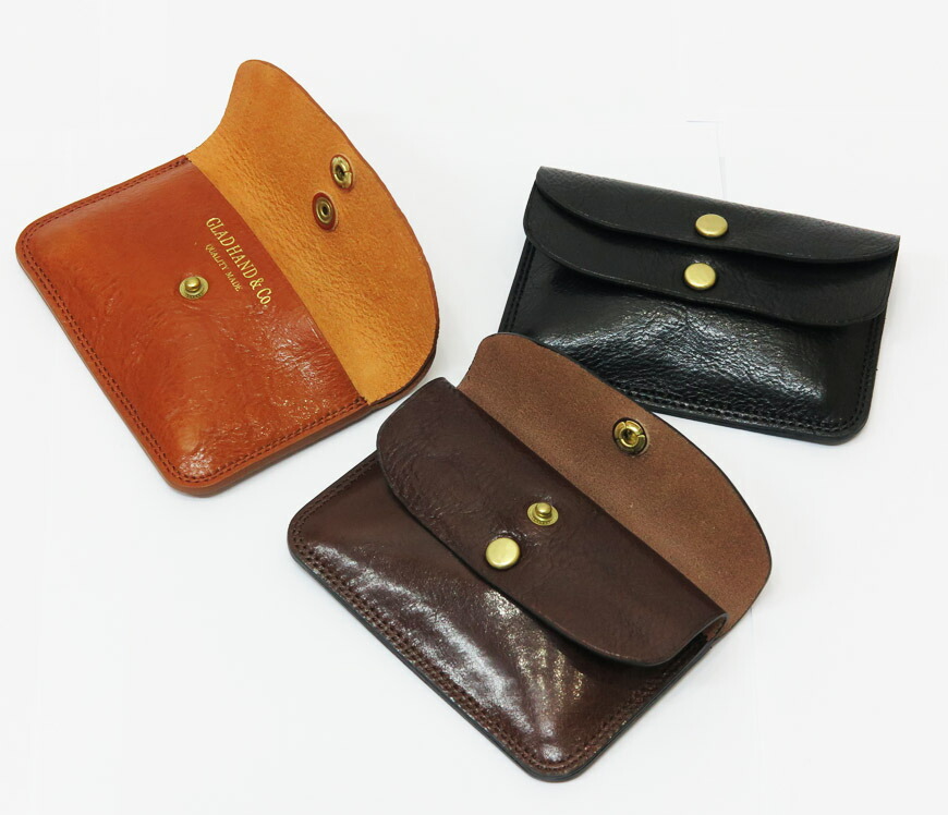 楽天市場】GLAD HAND グラッドハンド レザー ダブルフラップ コイン