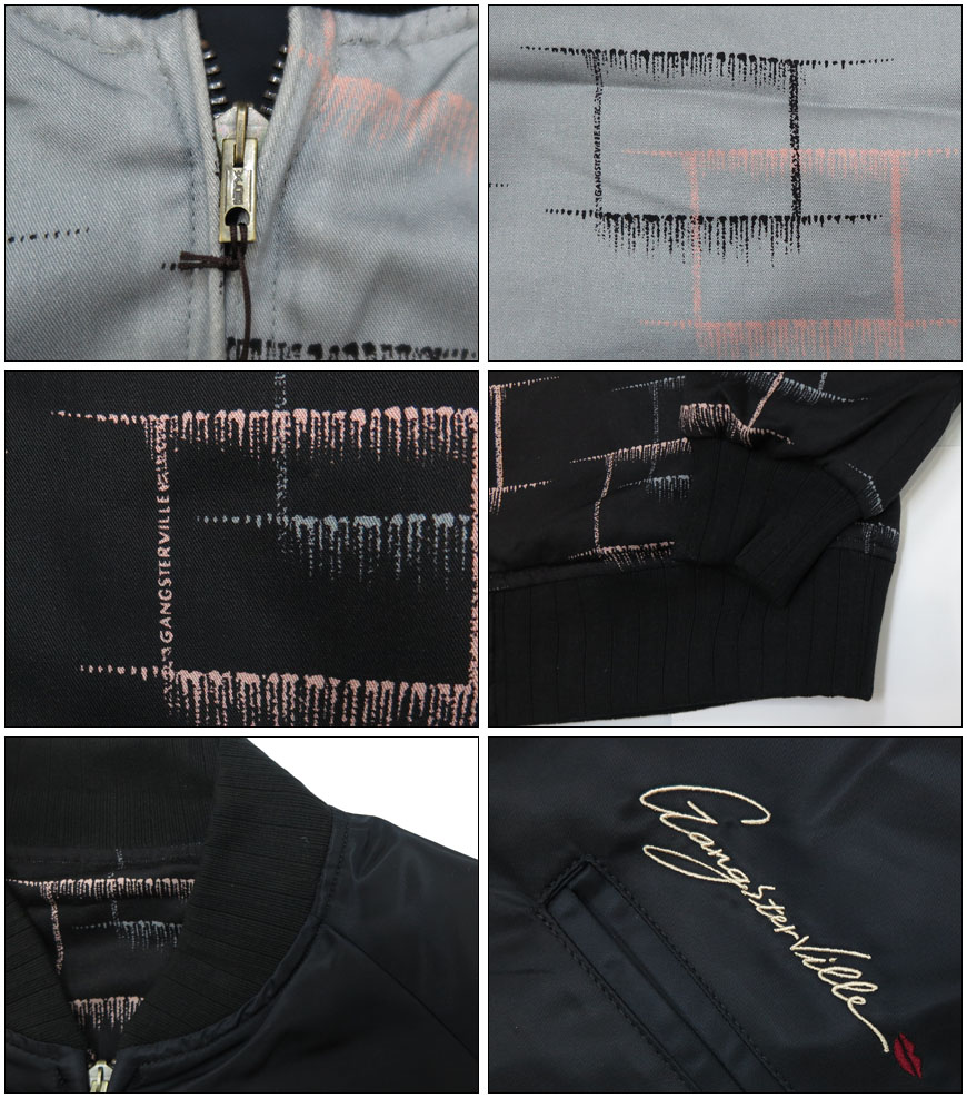 楽天市場】GANGSTERVILLE ギャングスタービル リバーシブルジャケット