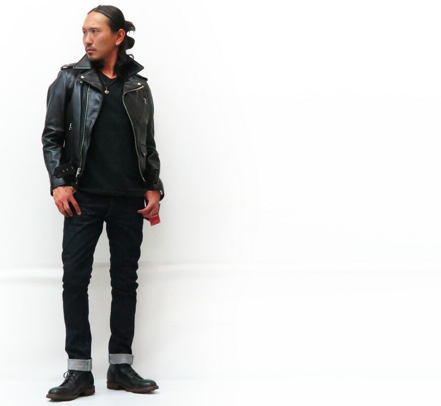 楽天市場】ショット Schott 613UST ONE STAR ダブルライダースレザー