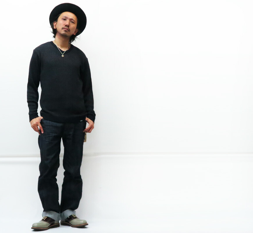 楽天市場】GANGSTERVILLE ギャングスタービル 長袖 Vネック セーター