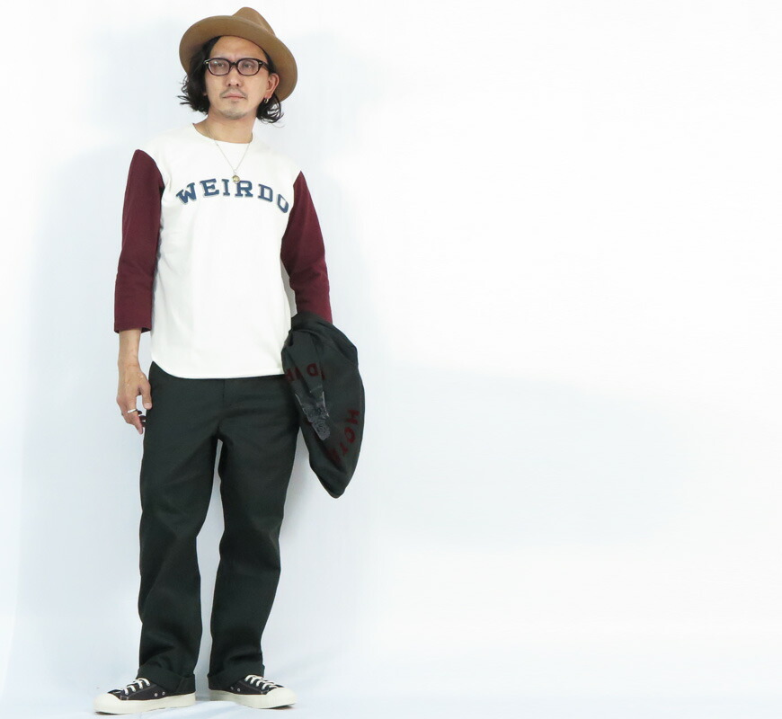 楽天市場】WEIRDO ウィアード T/Cクロス ワーク パンツ WRD SUPPLY