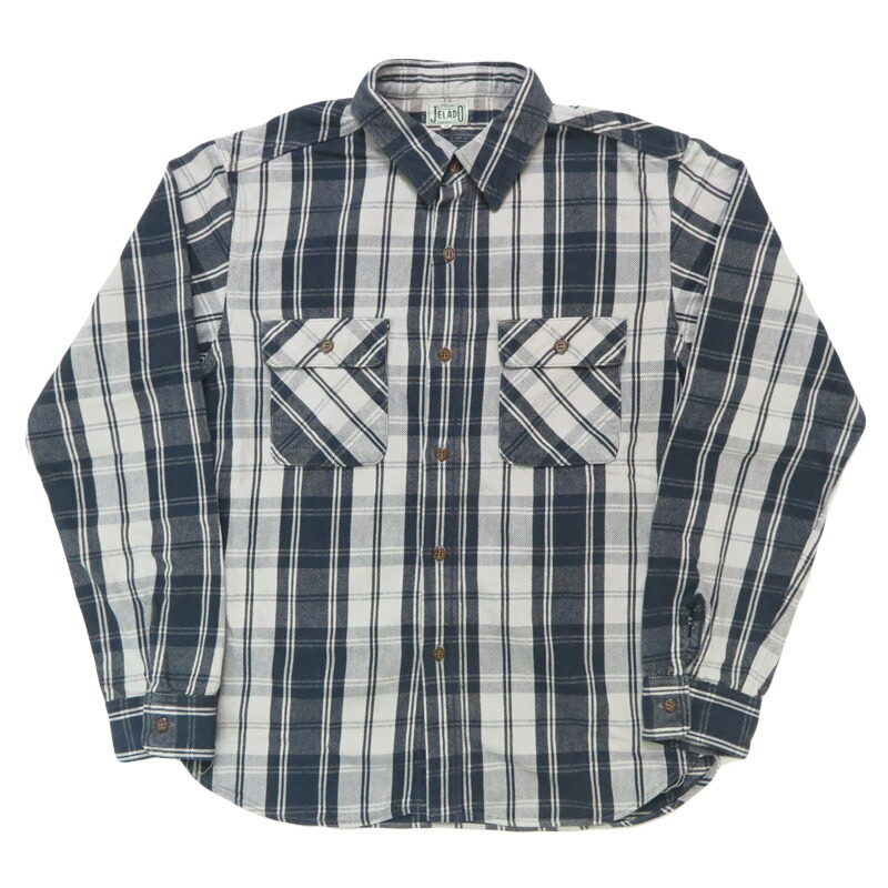 楽天市場】JELADO ジェラード 長袖 フランネル シャツ レギュラー丈