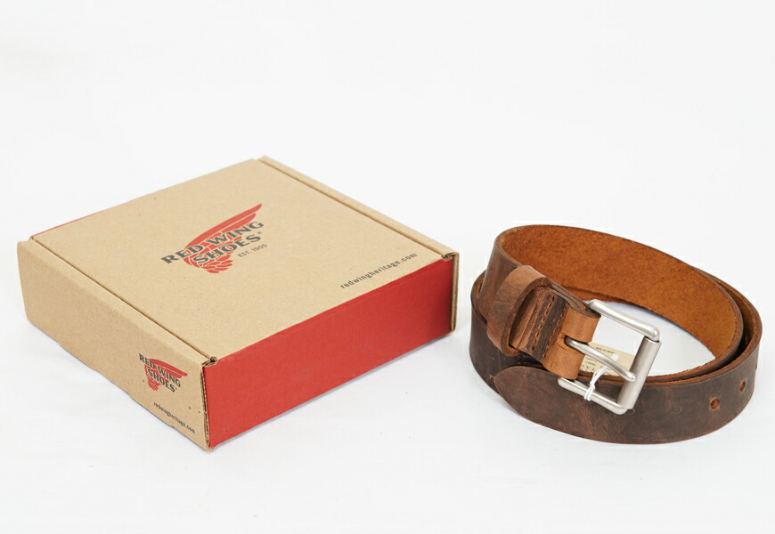 楽天市場】REDWING レッドウィング レザー ベルト 38mm幅 カッパー