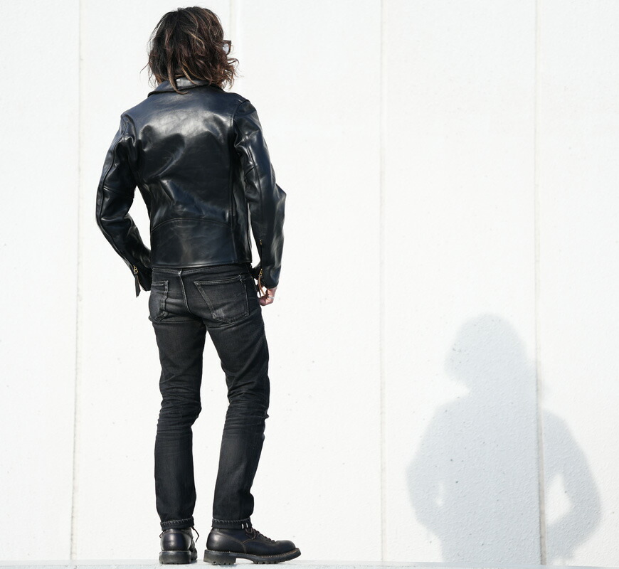 楽天市場】エアロレザー AERO LEATHER ダブルライダースジャケット