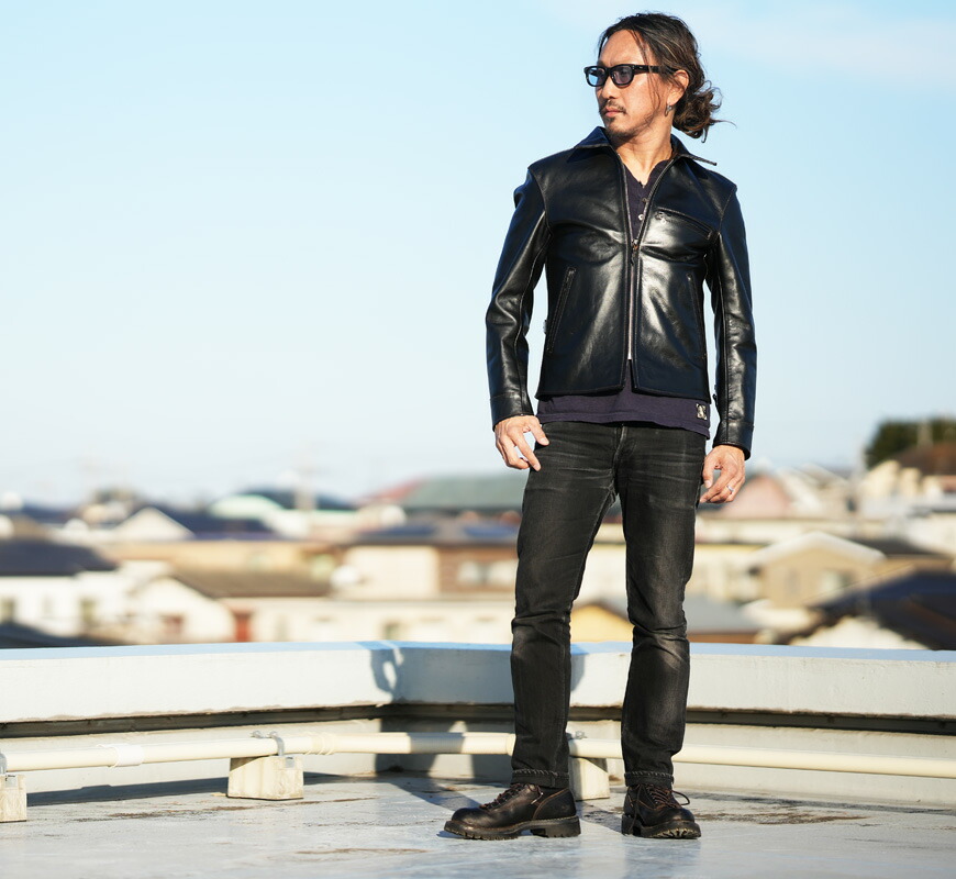 楽天市場】フラットヘッド THE FLAT HEAD ホースハイド シングル