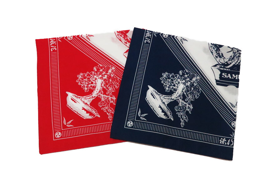 楽天市場】サムライジーンズ SAMURAI JEANS バンダナ 盆栽 五葉松