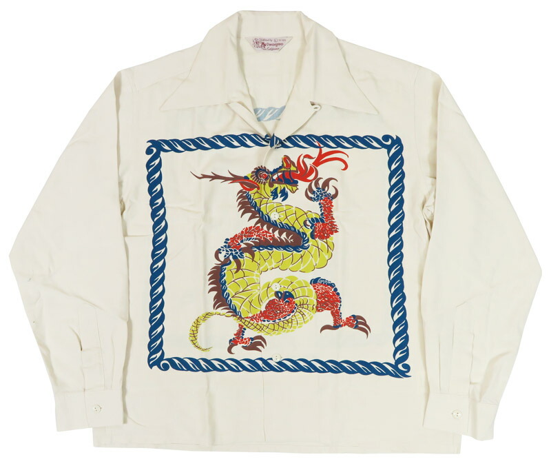 楽天市場】サンサーフ SUN SURF 長袖 レーヨン羽二重 ハワイアンシャツ