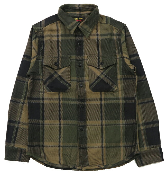 楽天市場】UES ウエス エクストラヘビー チェック フランネル シャツ