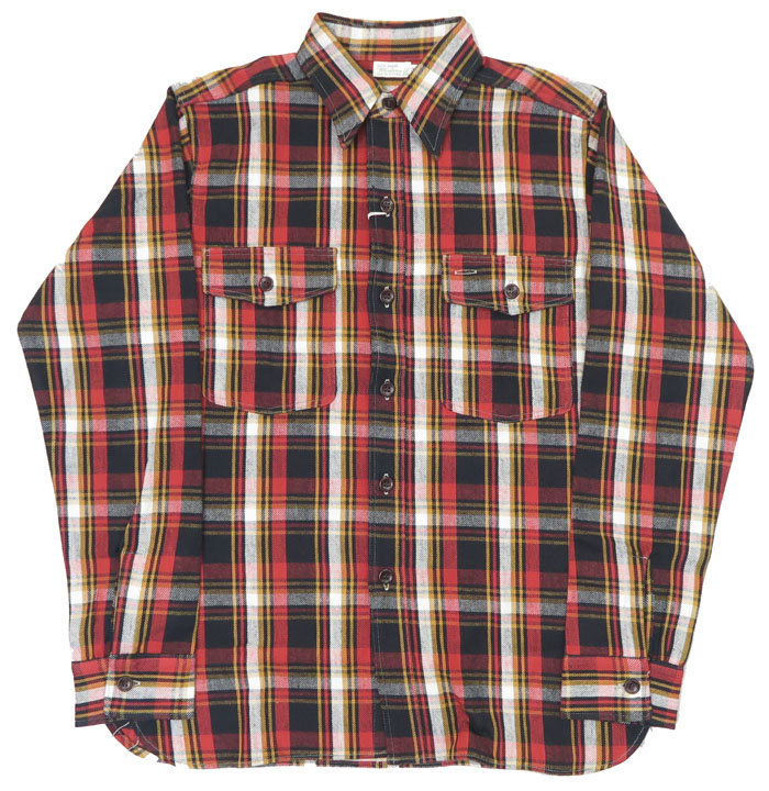 楽天市場】ウェアハウス WAREHOUSE フランネル シャツ 長袖 チン