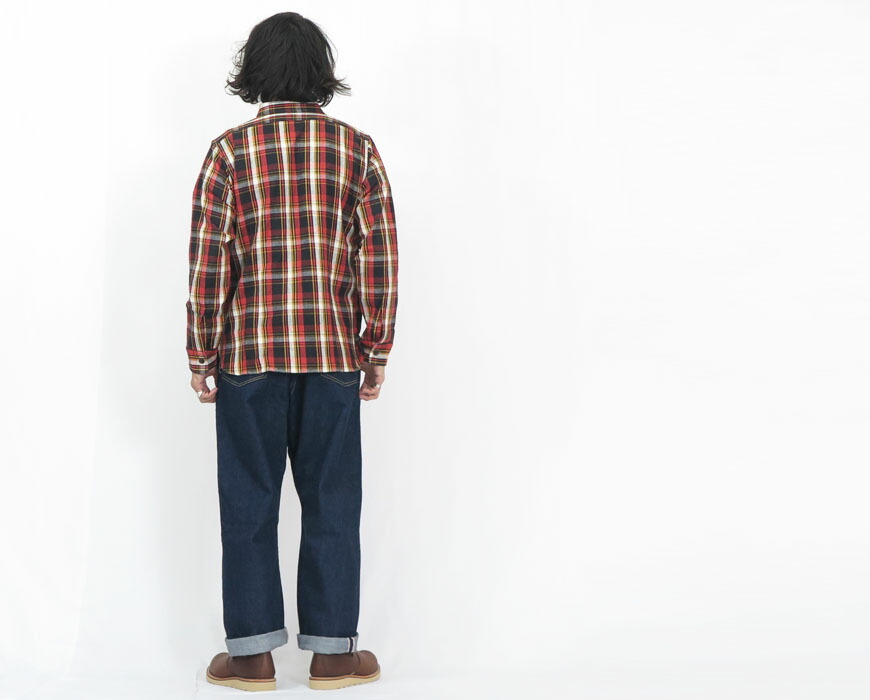 楽天市場】ウェアハウス WAREHOUSE フランネル シャツ 長袖 チン