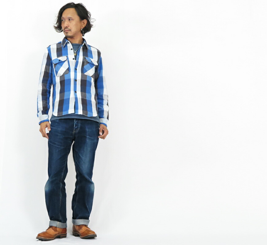 楽天市場】JELADO ジェラード 長袖 フランネル シャツ ショート丈