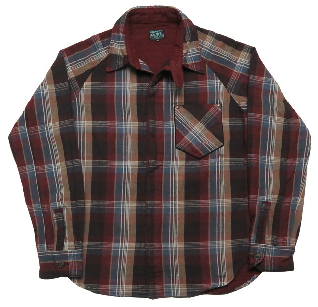 楽天市場】デラックスウェア DELUXEWARE ヘビーネルチェック 長袖