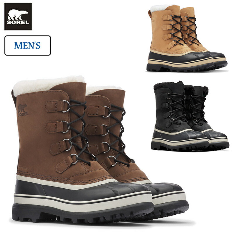 楽天市場】ソレル カリブー ウォータープルーフ メンズ スノーブーツ