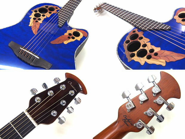 楽天市場】Ovation オベーション CE44P 8TQ Carib Blue エレアコ