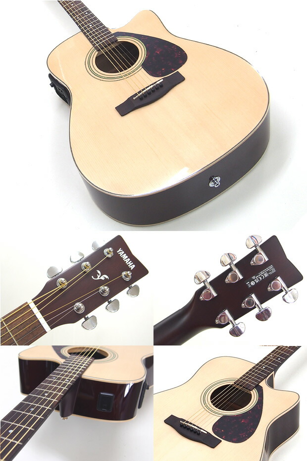 楽天市場】ヤマハ エレアコ YAMAHA FX370C NT アコースティックギター