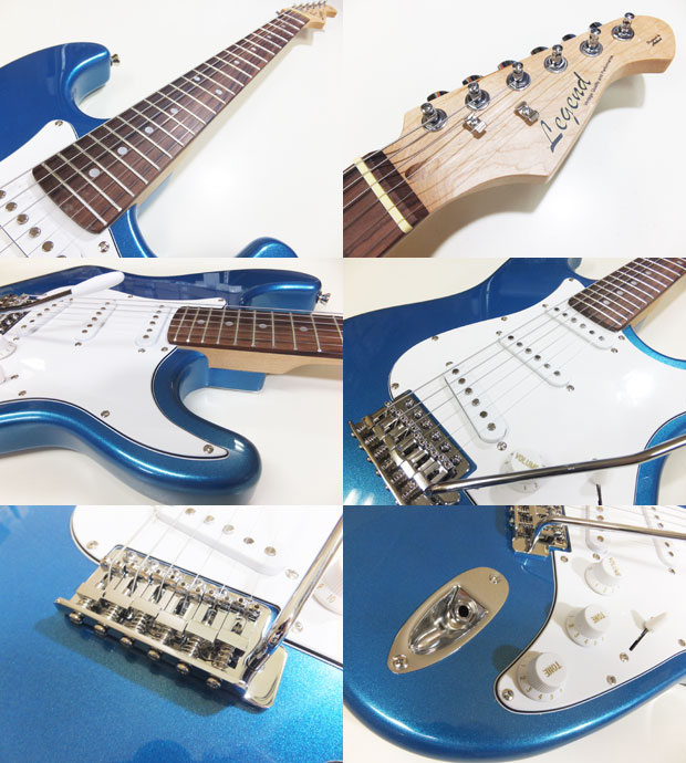 楽天市場】エレキギター 初心者セット Legend レジェンド LST-Z/MBL 15