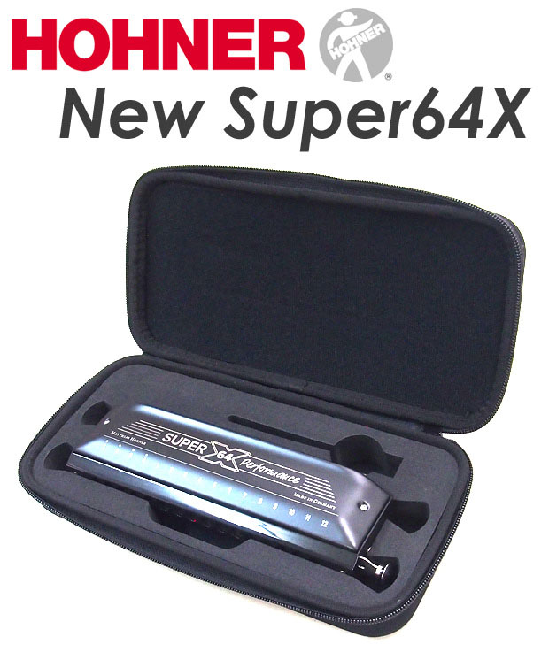 楽天市場】HOHNER ホーナー New Super64X スーパー64X クロマチック
