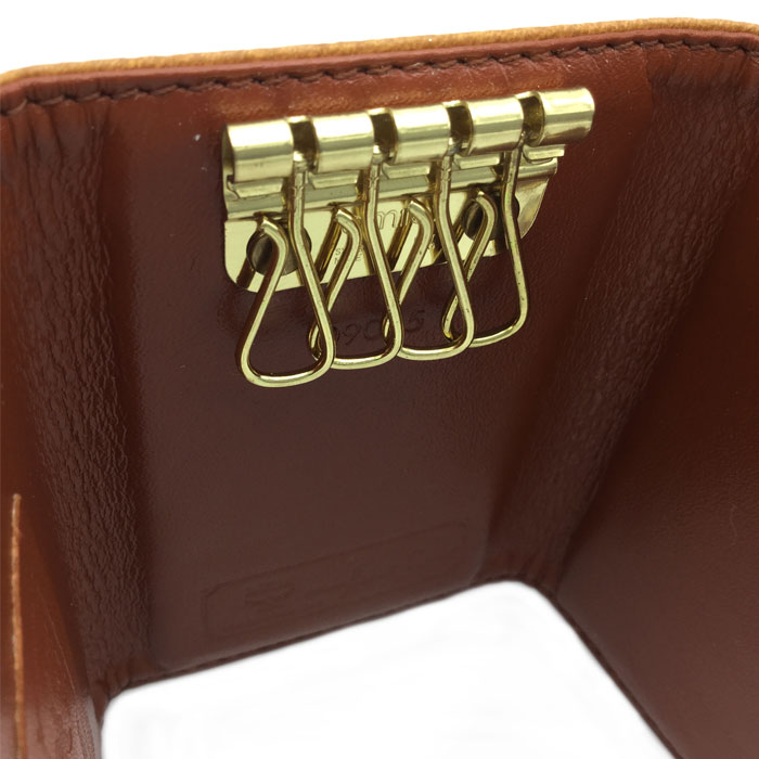 楽天市場】【中古】MCM(エムシーエム) ロゴグラム ビセトス レザー 4連