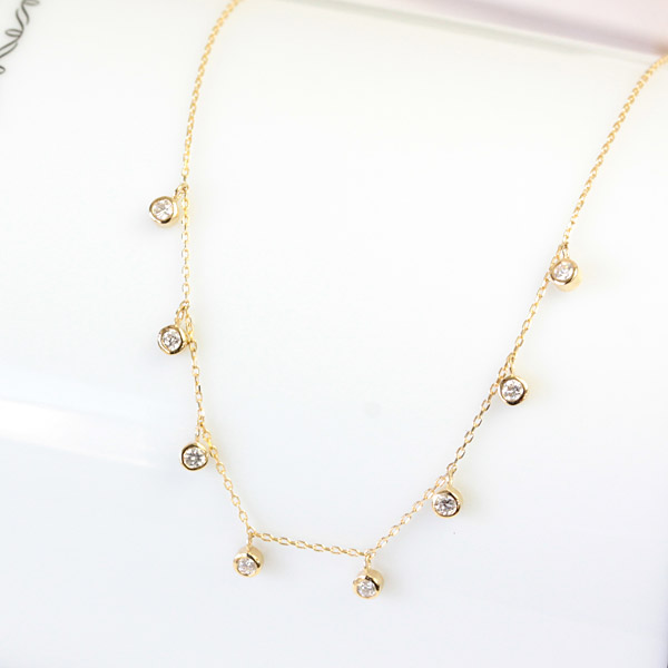 楽天市場】K18 マルチカラー ダイヤモンド エタニティリング 0.25ct 18