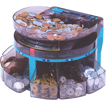 楽天市場】エンゲルス 電動小型硬貨選別機 コインソーターSCS-200