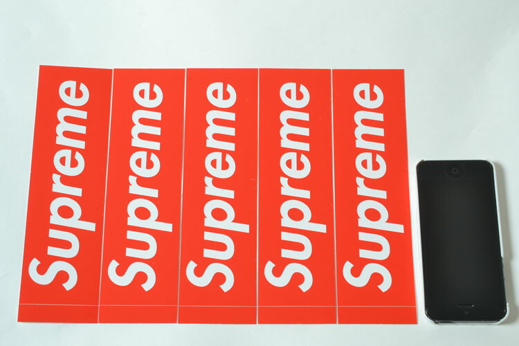 楽天市場】5枚セット 定番☆Supreme シュプリーム ステッカー ボックス