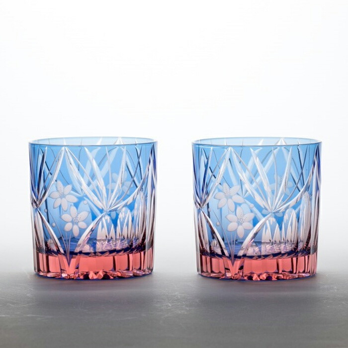 楽天市場】☆P5倍☆ 江戸切子 ミニオールド ペア 【硝子工房 彩鳳 直営