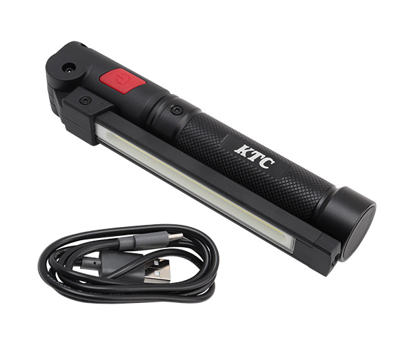 楽天市場】KTC AL815W 充電式LED折りたたみライト 800lm LED作業灯 LED