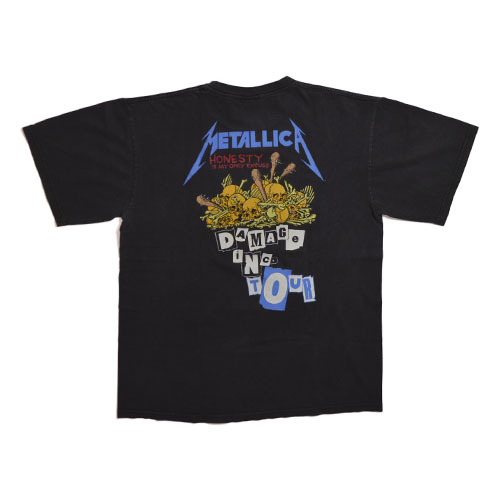 楽天市場】METALLICA DAMAGe iNc. TOUR Vintage T-shirt ヴィンテージ