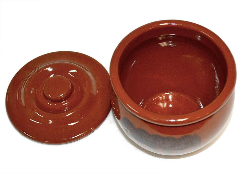 楽天市場】陶器製 ミニ壷 0.90Lリビング 陶器瓶 かめ 漬物 つぼ 梅干し