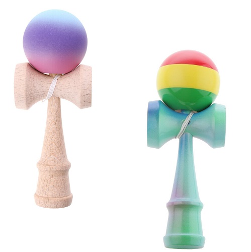 楽天市場】【最大3％OFF】 おもちゃ けん玉 技習得 お洒落 カラフル