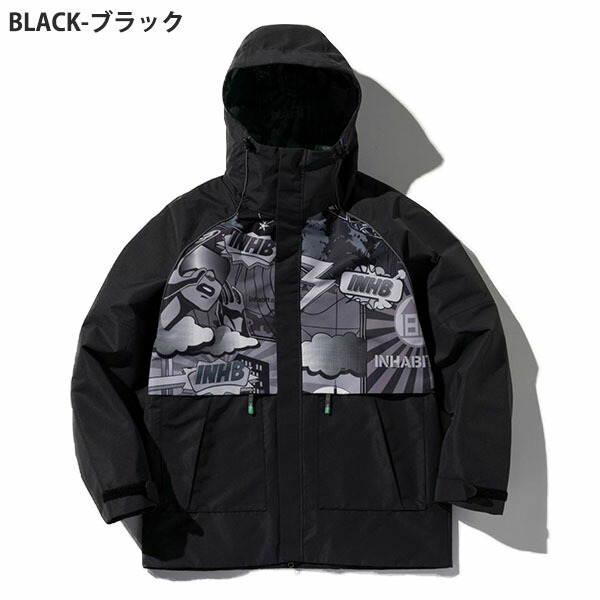 楽天市場】送料無料 スノーボードウェア inhabitant インハビタント