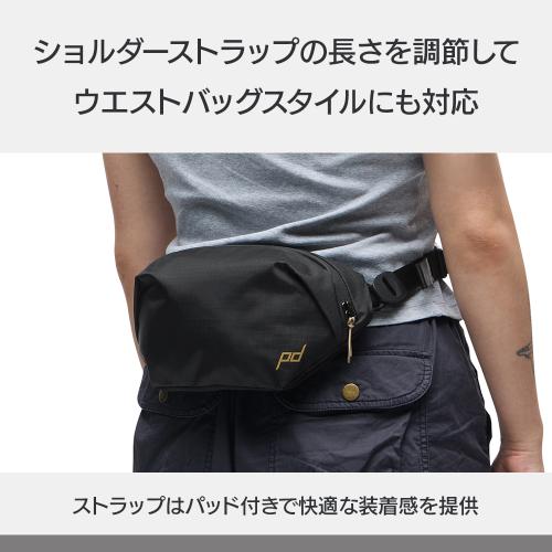 楽天市場】ピークデザイン BAS-2-BK-1 アウトドア スリング 2L