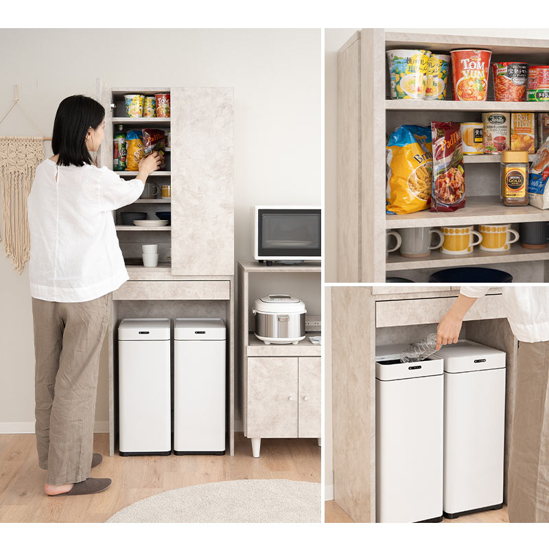 楽天市場】【本日全品P5倍】【2499円OFF】キッチンラック ゴミ箱上収納