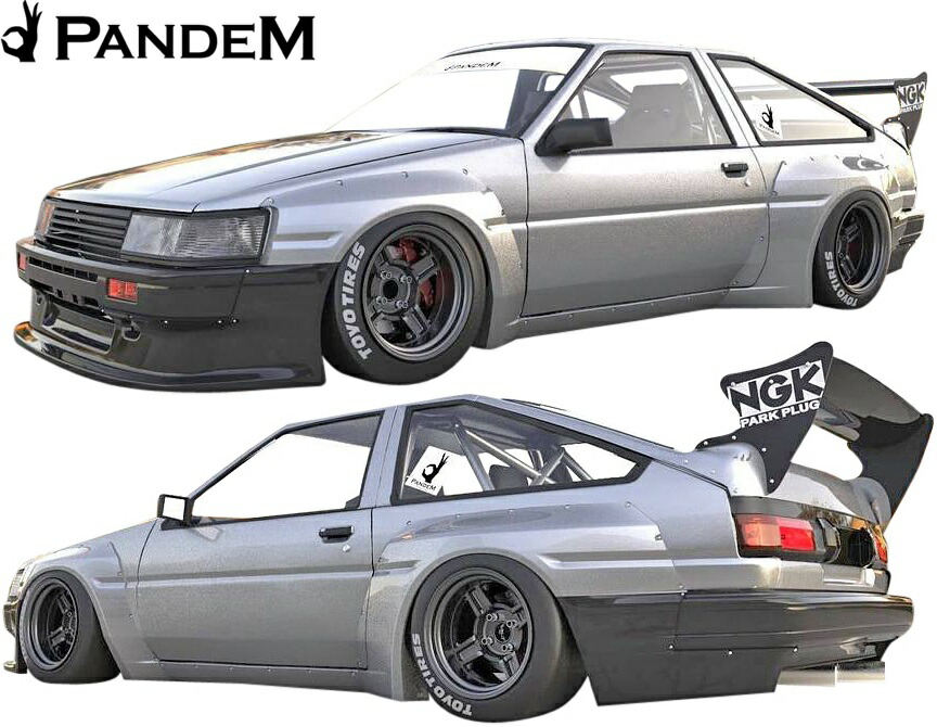 楽天市場】【M's】トヨタ AE86 カローラレビン 後期 PANDEM ワイド